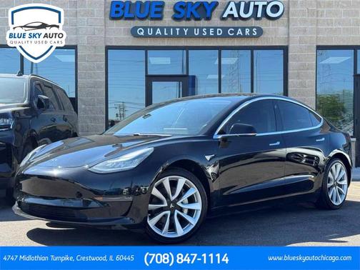 Black 2019 Tesla Model 3 Long Range