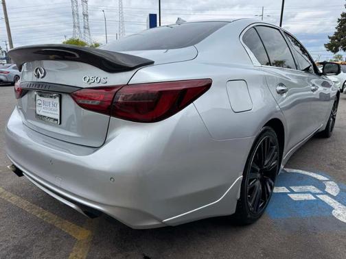 Liquid Platinum 2019 INFINITI Q50 3.0t Sport
