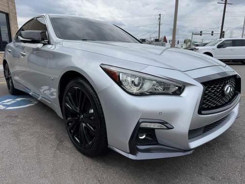 Liquid Platinum 2019 INFINITI Q50 3.0t Sport
