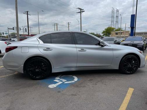 Liquid Platinum 2019 INFINITI Q50 3.0t Sport