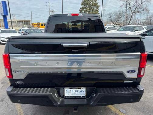 Shadow Black 2018 Ford F-150 Platinum
