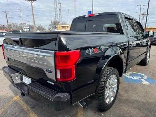 Shadow Black 2018 Ford F-150 Platinum