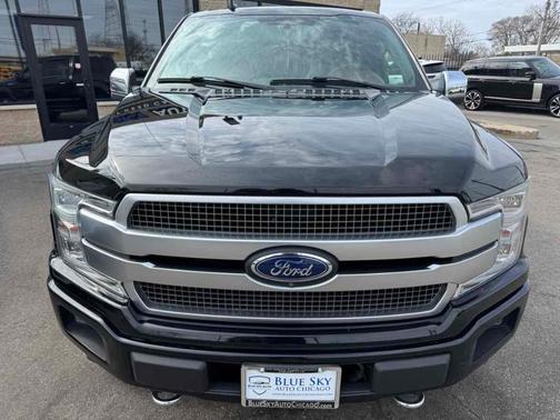 Shadow Black 2018 Ford F-150 Platinum
