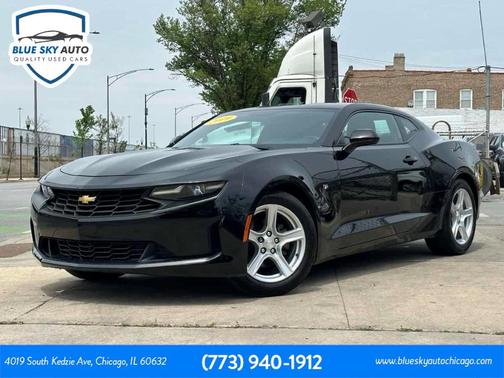 Black 2019 Chevrolet Camaro 1LT