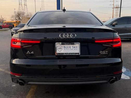 Mythos Black Metallic 2018 Audi A4 2.0T Premium Plus