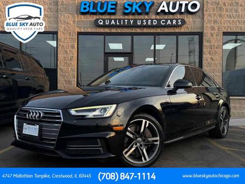 Mythos Black Metallic 2018 Audi A4 2.0T Premium Plus
