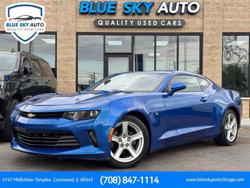 Hyper Blue Metallic 2016 Chevrolet Camaro 1LT