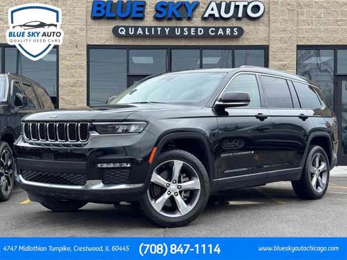 Diamond Black 2021 Jeep Grand Cherokee L Limited