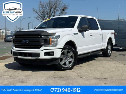 Oxford White 2019 Ford F-150 XLT