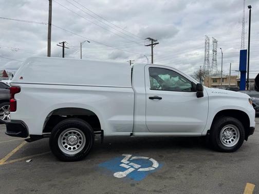 Summit White 2023 Chevrolet Silverado 1500 WT