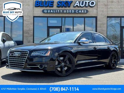 Brilliant Black 2014 Audi S8 4.0T quattro