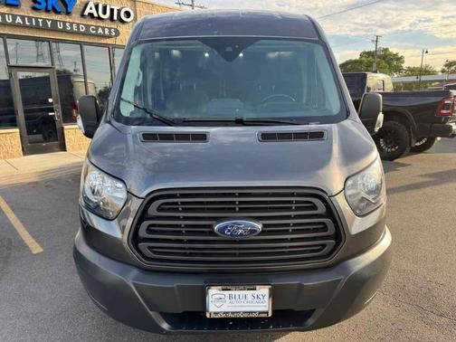 Shadow Black 2017 Ford Transit-250 148 WB Medium Roof Cargo