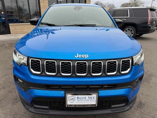 Hydro Blue Pearlcoat 2025 Jeep Compass Latitude