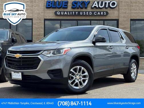 Satin Steel Metallic 2020 Chevrolet Traverse LS