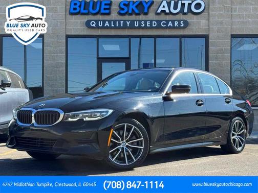 Jet Black 2020 BMW 330 i xDrive