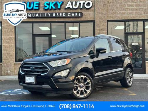 Shadow Black 2020 Ford EcoSport Titanium