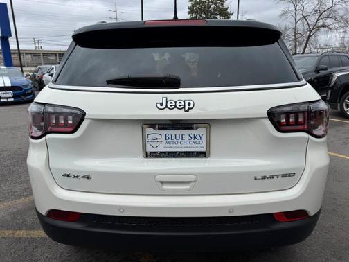White Clearcoat 2021 Jeep Compass Limited