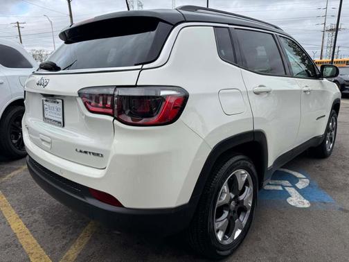 White Clearcoat 2021 Jeep Compass Limited