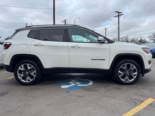 White Clearcoat 2021 Jeep Compass Limited