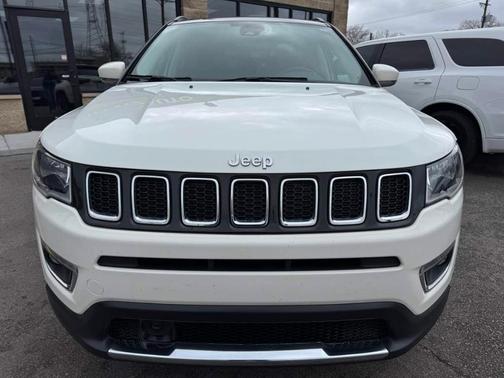 White Clearcoat 2021 Jeep Compass Limited