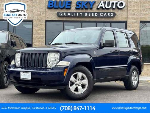True Blue Pearl 2012 Jeep Liberty Sport