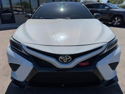 Ice Edge / Midnight Black Metallic 2021 Toyota Camry TRD V6