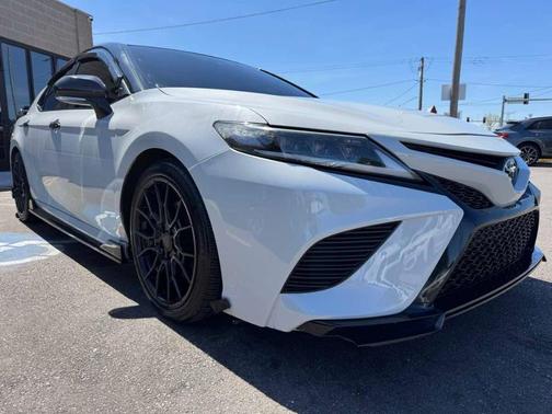 Ice Edge / Midnight Black Metallic 2021 Toyota Camry TRD V6