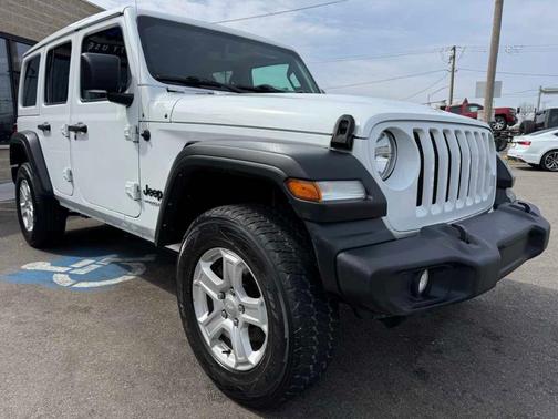 Bright White Clearcoat 2022 Jeep Wrangler Unlimited Sport