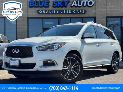 White 2017 INFINITI QX60 Base