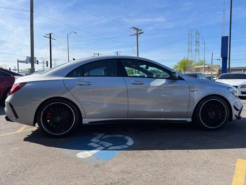 Polar Silver Metallic 2019 Mercedes-Benz AMG CLA 45 Base 4MATIC