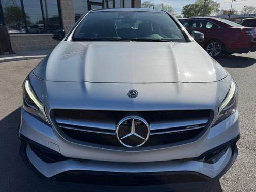Polar Silver Metallic 2019 Mercedes-Benz AMG CLA 45 Base 4MATIC