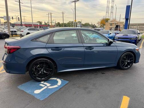 Blue Lagoon 2025 Honda Civic Sport