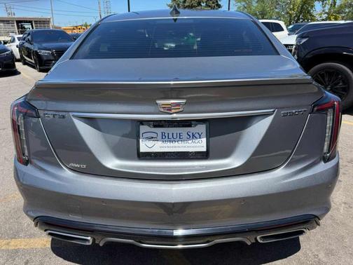 Satin Steel Metallic 2020 Cadillac CT5 Sport AWD