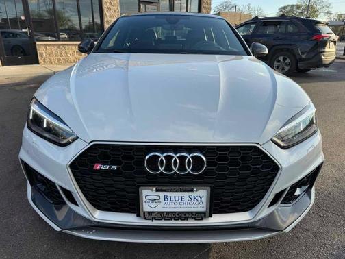 Glacier White Metallic 2019 Audi RS 5 2.9T