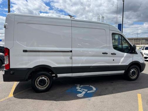 Oxford White 2016 Ford Transit-250 148 WB Medium Roof Cargo