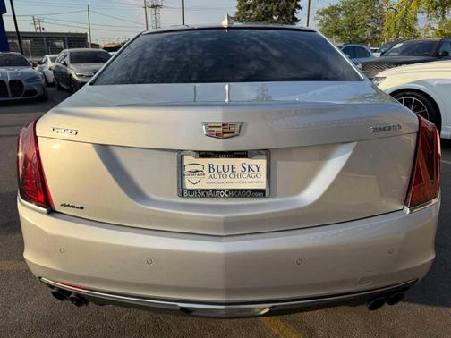 Radiant Silver Metallic 2017 Cadillac CT6 3.0L Twin Turbo Luxury
