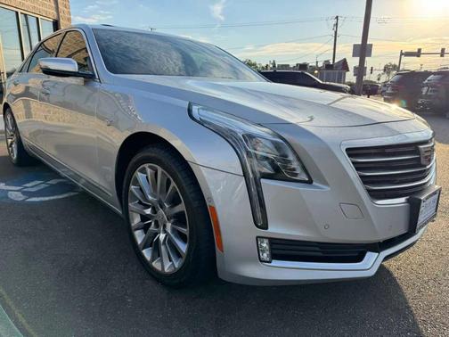 Radiant Silver Metallic 2017 Cadillac CT6 3.0L Twin Turbo Luxury