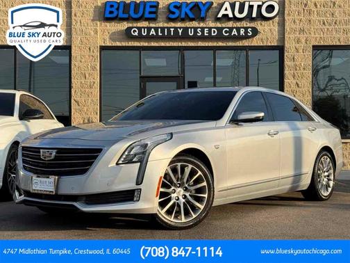 Radiant Silver Metallic 2017 Cadillac CT6 3.0L Twin Turbo Luxury
