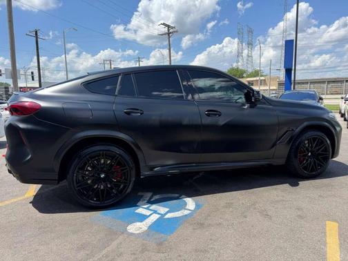 Frozen Black 2025 BMW X6 M Base