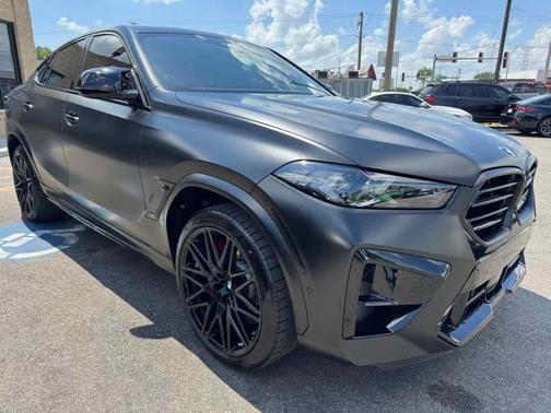 Frozen Black 2025 BMW X6 M Base