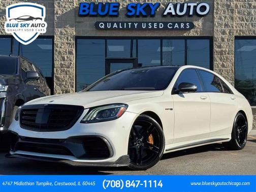 designo Diamond White 2019 Mercedes-Benz AMG S 63 Base 4MATIC