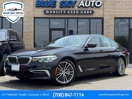 Black Sapphire Metallic 2019 BMW 530 i xDrive