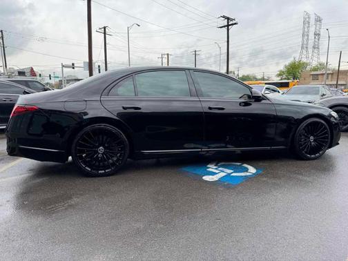 Black 2021 Mercedes-Benz S-Class S 580 4MATIC