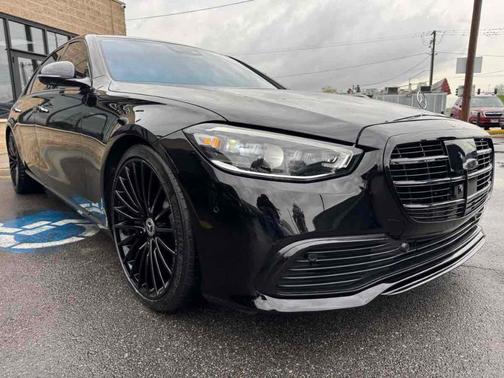 Black 2021 Mercedes-Benz S-Class S 580 4MATIC