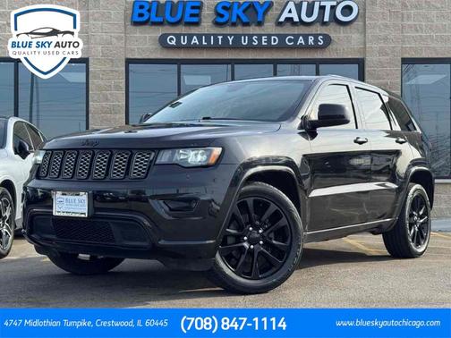 Diamond Black 2017 Jeep Grand Cherokee Altitude