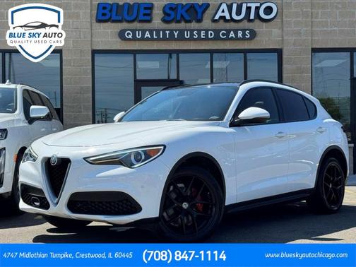 Alfa White 2018 Alfa Romeo Stelvio Ti