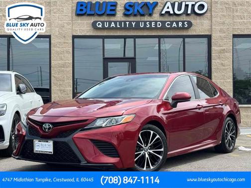 Ruby Flare Pearl 2018 Toyota Camry SE
