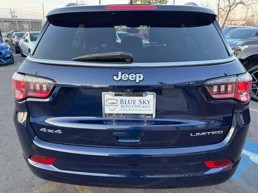 Jazz Blue Pearlcoat 2019 Jeep Compass Limited