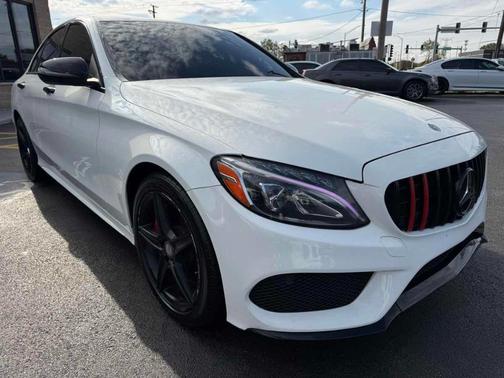 Polar White 2017 Mercedes-Benz C-Class Luxury
