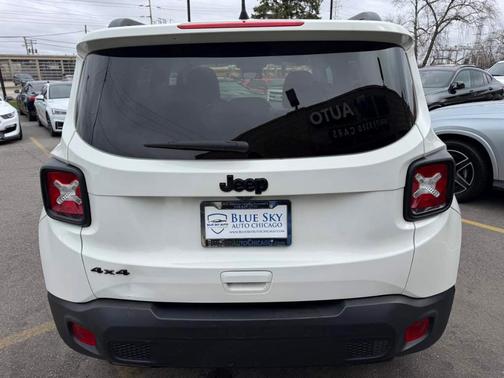 Alpine White Clearcoat 2020 Jeep Renegade Altitude